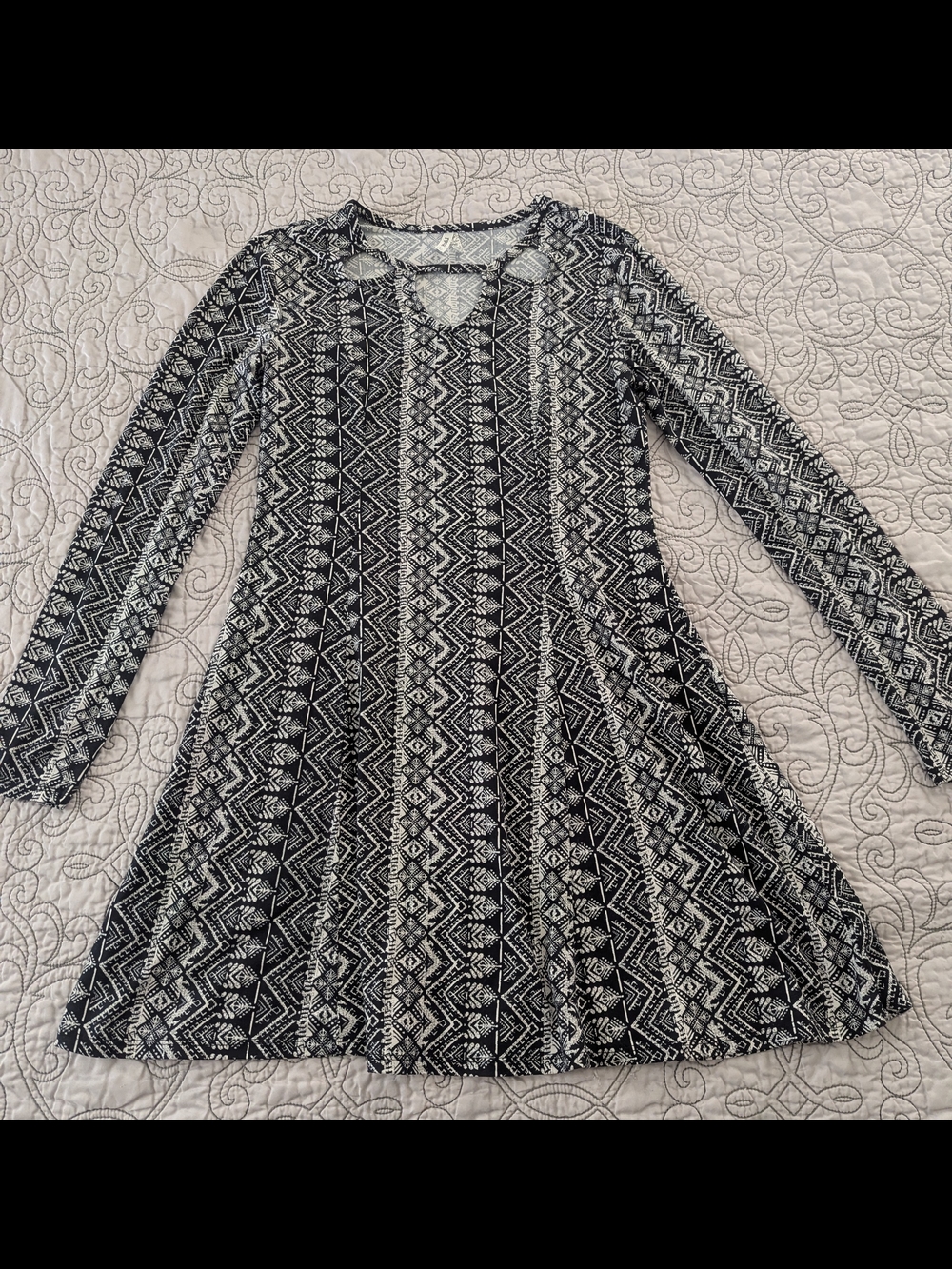 Mudd Long Sleeve Knit Dress